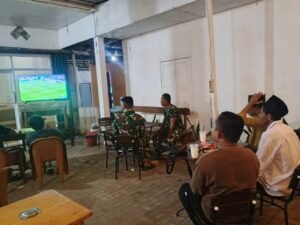 Nobar Piala Dunia 2026: Upaya Kodim 1203/Ketapang Pererat Kebersamaan
