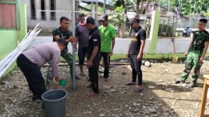 Pengerjaan Sumur Bor di TK Raudhatul Thifli Jadi Bagian Program TMMD Ke-129