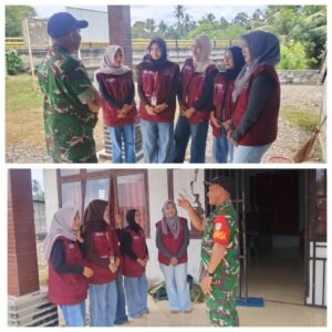 Komsos Babinsa Posramil 06/Bubon Jadi Ruang Komunikasi dengan Warga Desa Beurawang Kecamatan Bubon