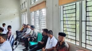 Babinsa Koramil 06/Teunom Hadiri Sosialisasi Perbaikan Data Desil Masyarakat di Aceh Jaya