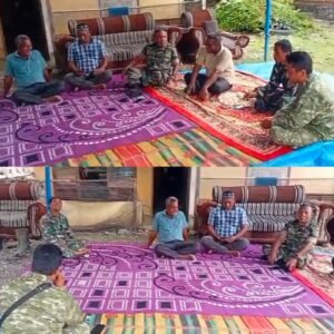 Wujud Kepedulian Antaranggota, Peltu Rodi Syaputra Sambangi Rumah Duka di Pante Ceureumen